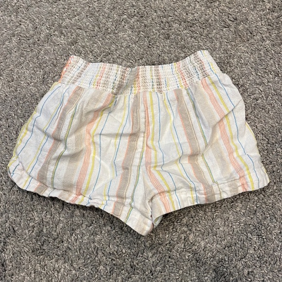 art class | Striped Pull On Shorts for Toddler Girl - Picture 3 of 4